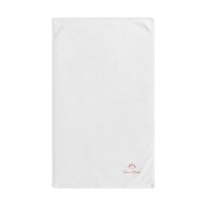 Elegant Lotus Design Hand Towel - Spa & Home Essentials